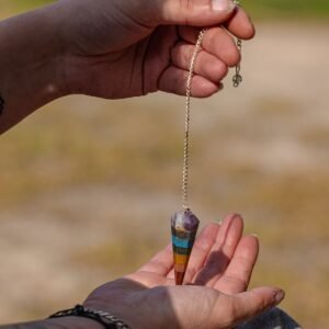 Pendule cône 7 chakra